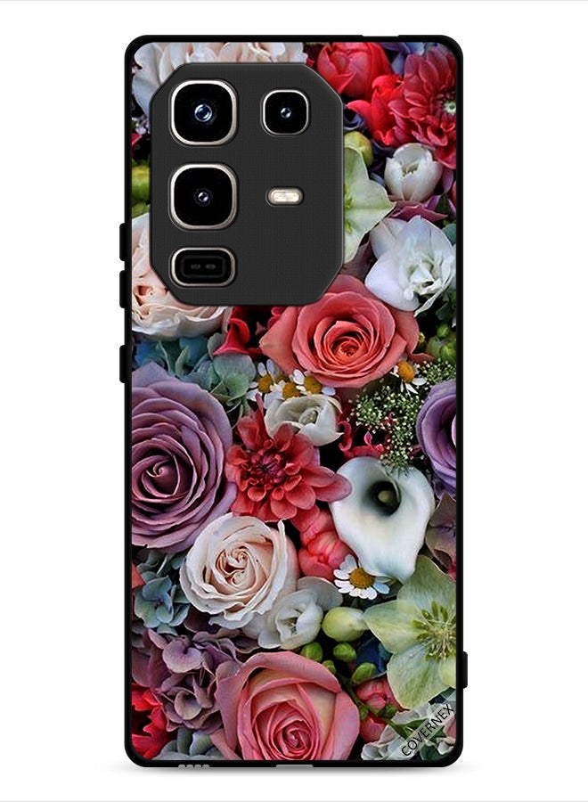 Covernex Infinix Note 50 Pro 4G Protective Case Cover Roses - Image 1