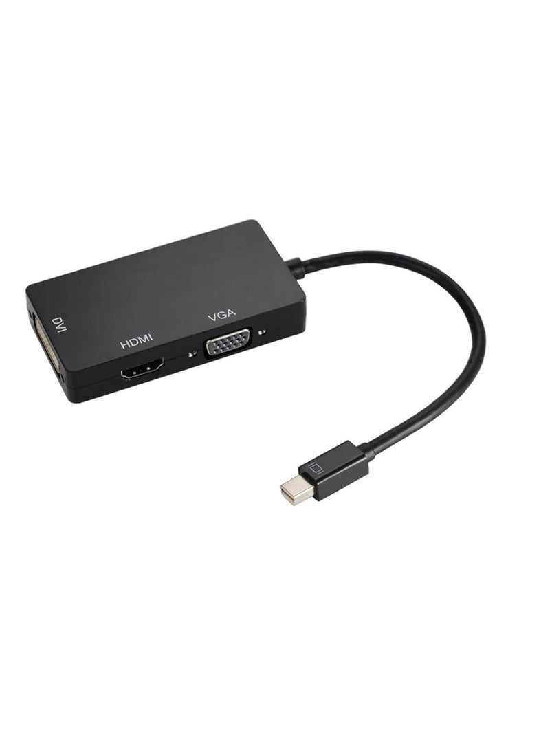 Mini DisplayPort DP to HDMI, VGA, DVI Converter for Microsoft Surface Pro 1, 2, 3, 4 - Image 1