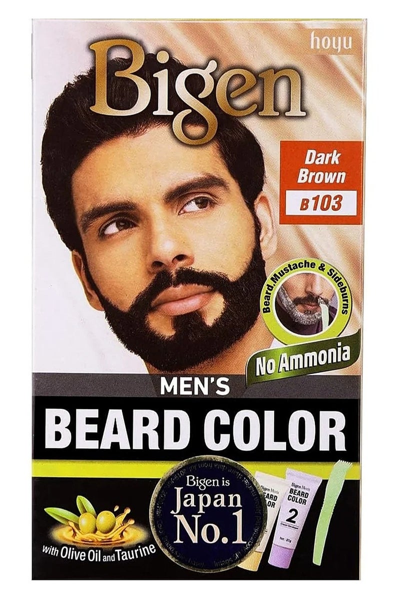 بايجن Men's Beard Color Dark Brown B103
