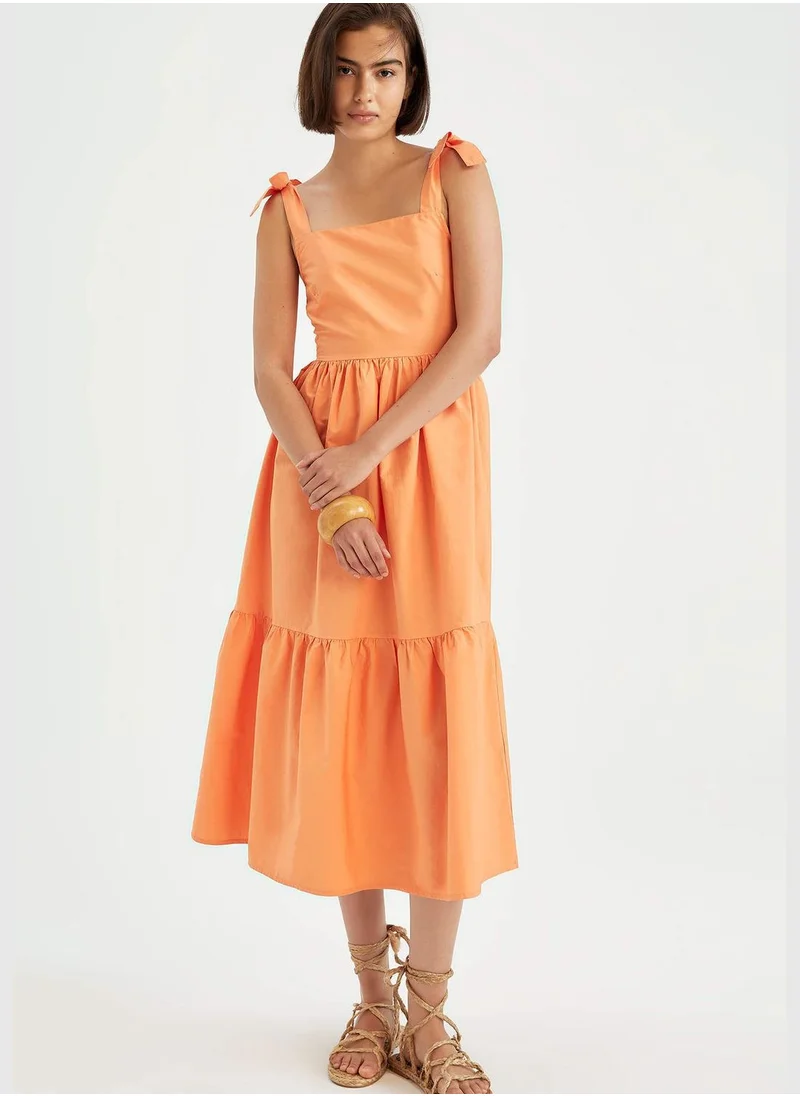 DeFacto A Cut Strappy Maxi Dress