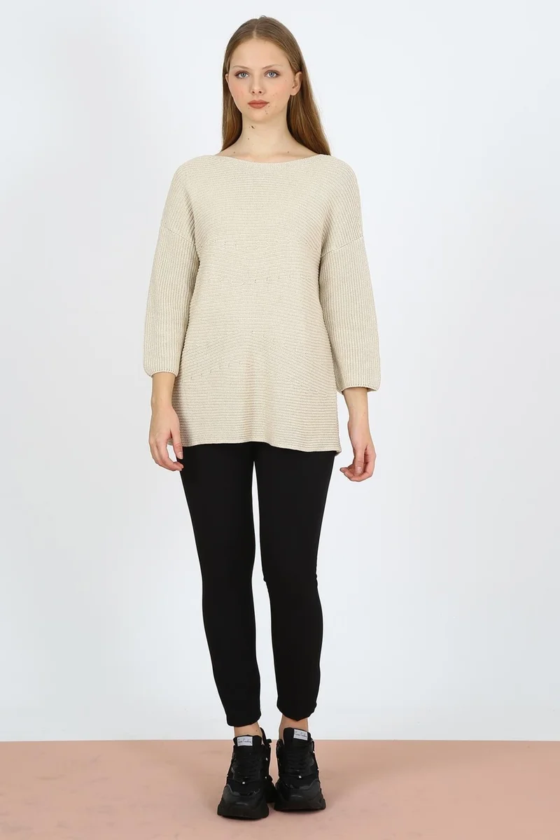 Alexander Gardi Wide Neck Knitted Sweater (320747KZK)