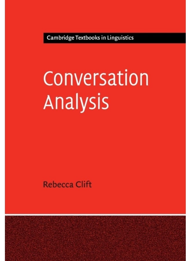 CONVERSATION ANALYSIS 