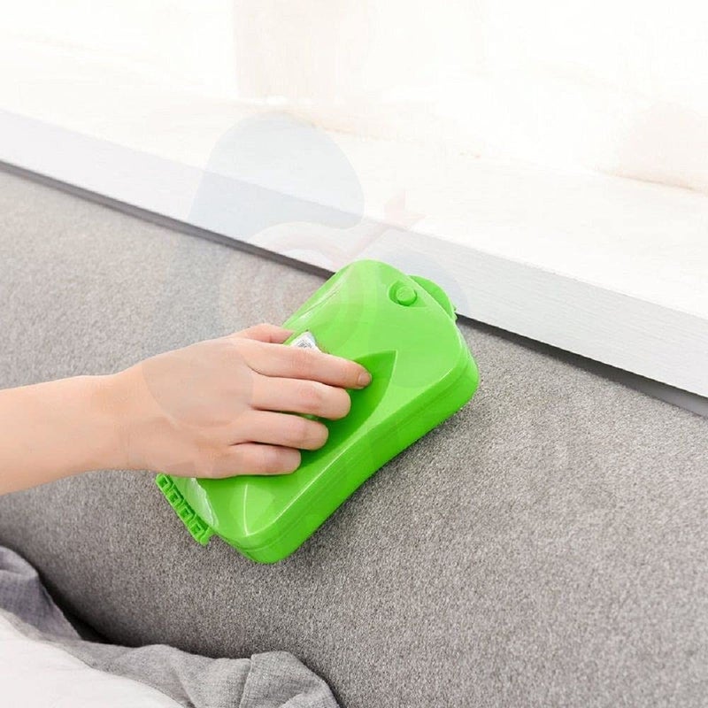 AKRIZA AKRIZA Plastic Handheld Carpet Cleaning Sweeper Brush with Dust Crumb Collector Pack of 2  - Image 5