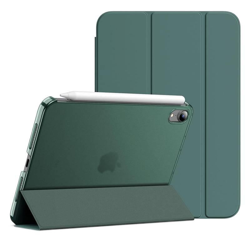 DGG حافظة آيباد شفافة بظهر واضح لجهاز iPad Mini باللون أخضر بظهر شفاف باللون الأخضر - Image 1