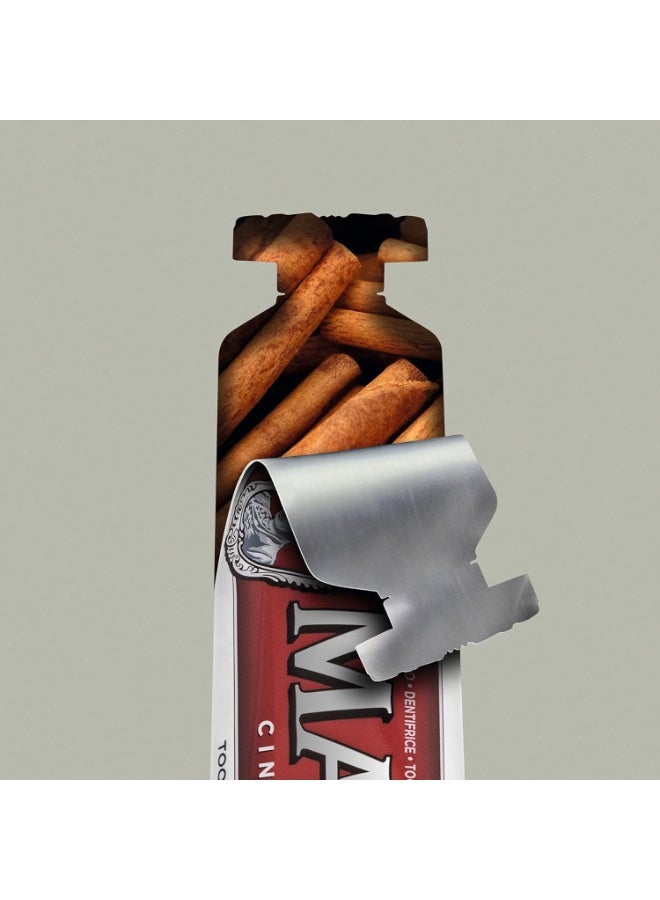 مارفيس معجون أسنان بنكهة القرفة والنعناع - حلاوة مميزة وخيار مثالي لتبييض الأسنان وتنظيفها - 85 مل - Image 5