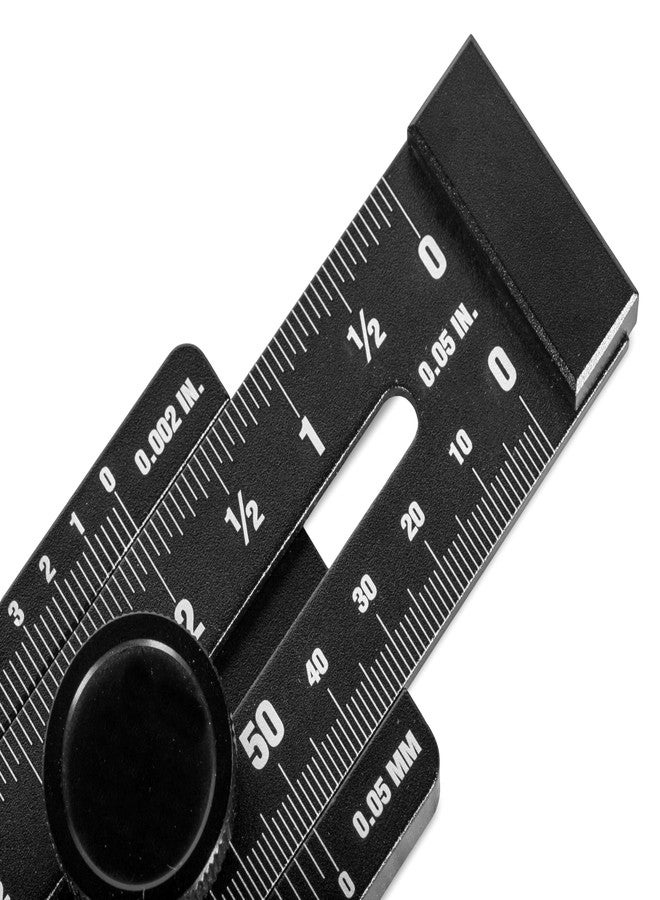 Wen 10-Inch Aluminum Offset Marking Gauge and Layout Tool with Laser-Etched Scale (ME252R) - Image 4