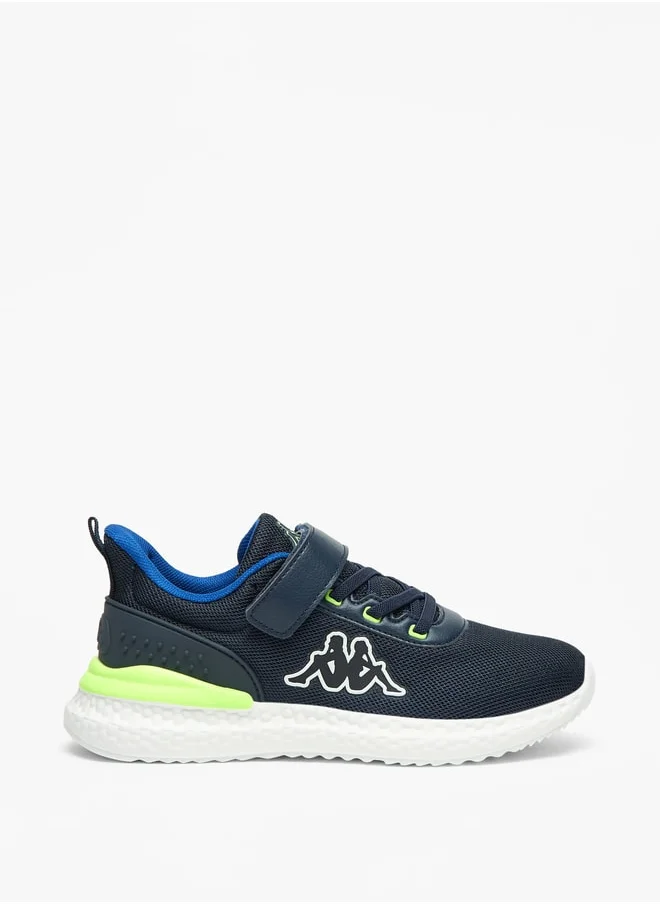 كابا Boys' Colourblock Walking Shoes with Hook and Loop Closure