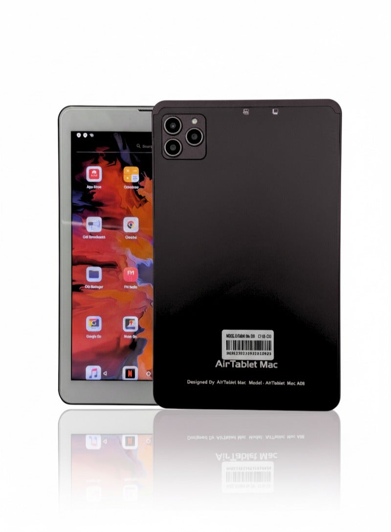 إيرتاب A08 - جهاز لوحي للأطفال بحجم 8 بوصات بدقة HD يعمل بنظام Android 13 | 16 جيجابايت ذاكرة وصول عشوائي، 1 تيرابايت | حزمة تعليمية كاملة مع لوحة مفاتيح لاسلكية، فأرة، غطاء، قلم ستايلس وسماعة رأس - Image 1