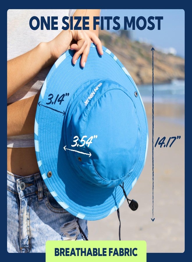 SUN NINJA Beach Sun Hat - Palm Trees - Image 3