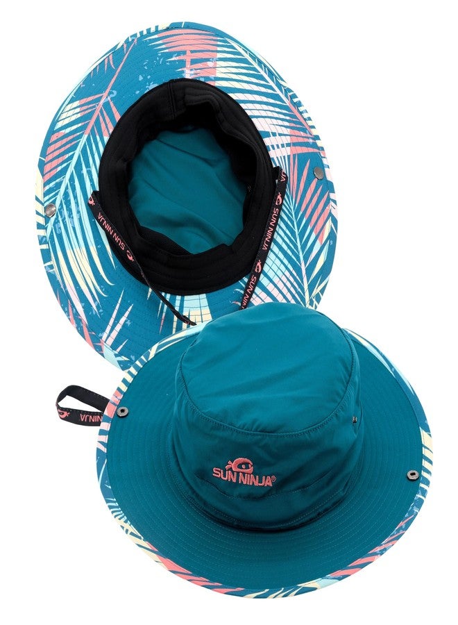 SUN NINJA Beach Sun Hat - Palm Trees - Image 1