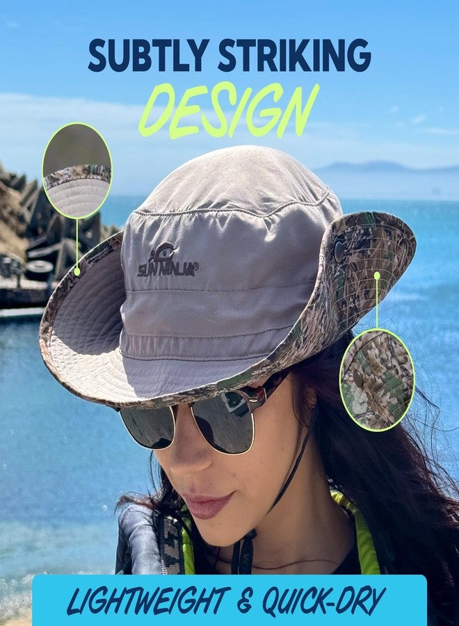 SUN NINJA Beach Sun Hat - Palm Trees - Image 5