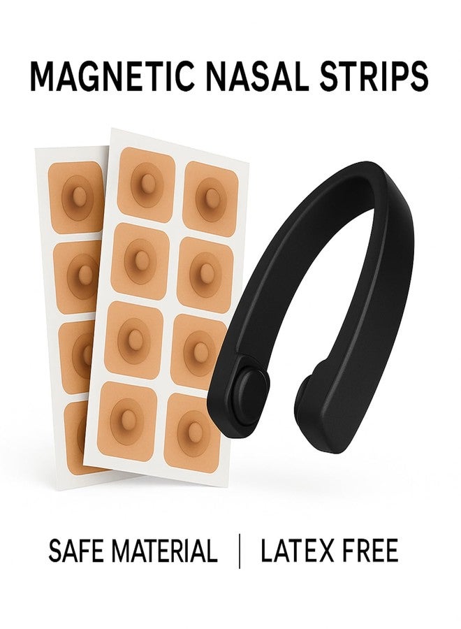 TWIREN ENTERPRISE Magnetic Nasal Strips for Breathing | Anti Snoring Nose Clip | Skin Safe Sleep Nasal Strips | Nasal Dilators For Breathing | Instant Releif From Snoring | Snore Stopper | Anti Snoring Nose Clip | Anti Snoring Devices For Men (15Pc Magnetic Nasal Strips) - Image 4