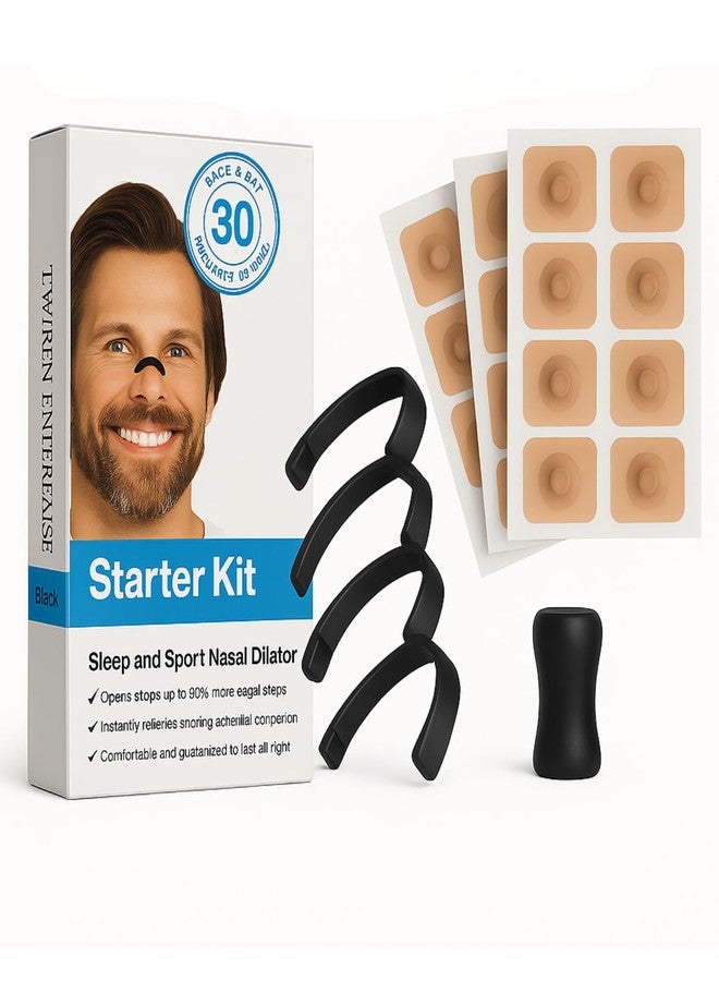 TWIREN ENTERPRISE Magnetic Nasal Strips for Breathing | Anti Snoring Nose Clip | Skin Safe Sleep Nasal Strips | Nasal Dilators For Breathing | Instant Releif From Snoring | Snore Stopper | Anti Snoring Nose Clip | Anti Snoring Devices For Men (15Pc Magnetic Nasal Strips) - Image 1