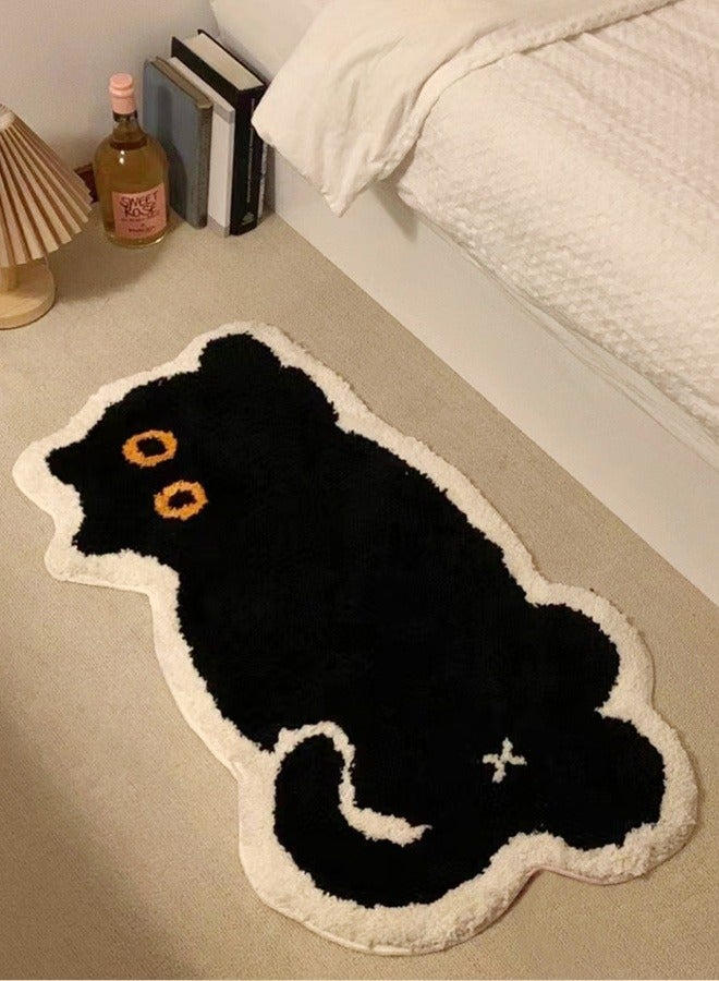 Plush Bathroom Rug Mat Extra Soft and Absorbent Microfiber Bath Rugs Machine Washable,Non-Slip Quick Drying Floor Bath Tub Mat for Bathroom Kitchen,Toilet Rug for Tub Washable,40*60cm - Image 5