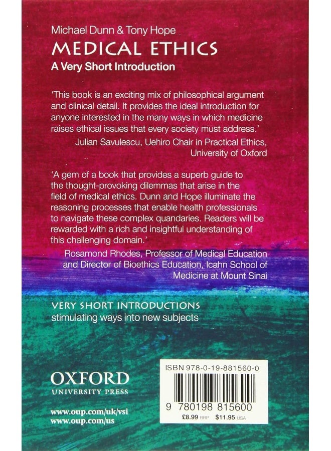 Medical Ethics: A Very Short Introduction  - Image 2