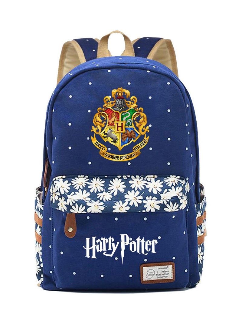 Harry Potter Student schoolbag canvas girls backpack