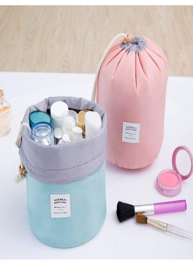 FICTIOUS Clear Toiletry Bag, Wash Make Up Bag PVC Waterproof Zippered Cosmetic Bag, Portable Carry Pouch for Women Men(Set of 3/Multicolour) - Image 2
