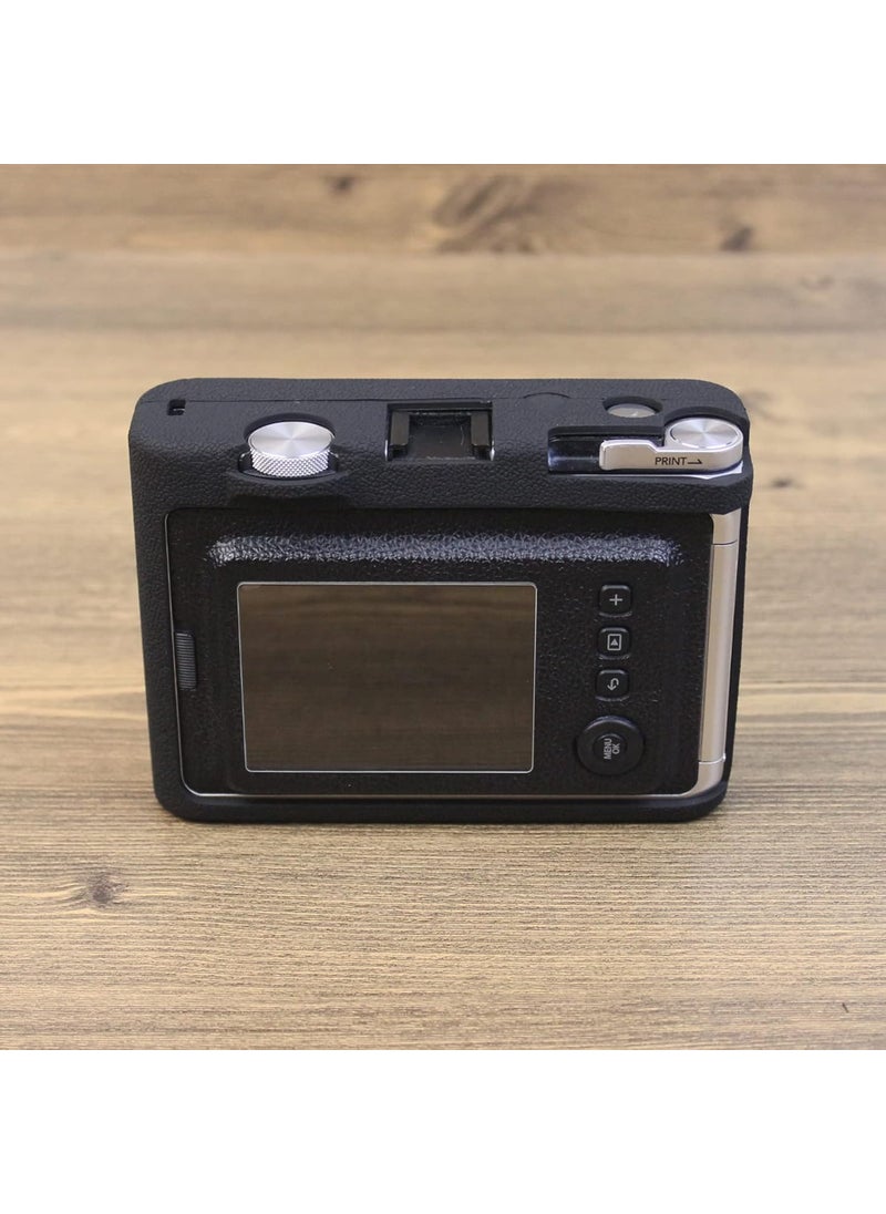Rieibi Rieibi Mini EVO Case  Silicone Protective Case for Fuji Mini EVO Instant Camera  Soft Rubber Lightweight Case for Fujifilm evo  Black  - Image 5