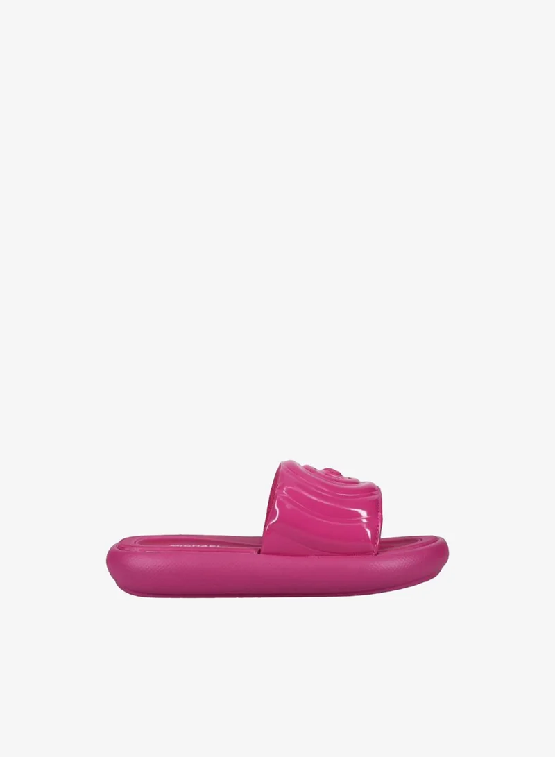 Michael Kors RAELYNN MASYN Quilted Platform Slides