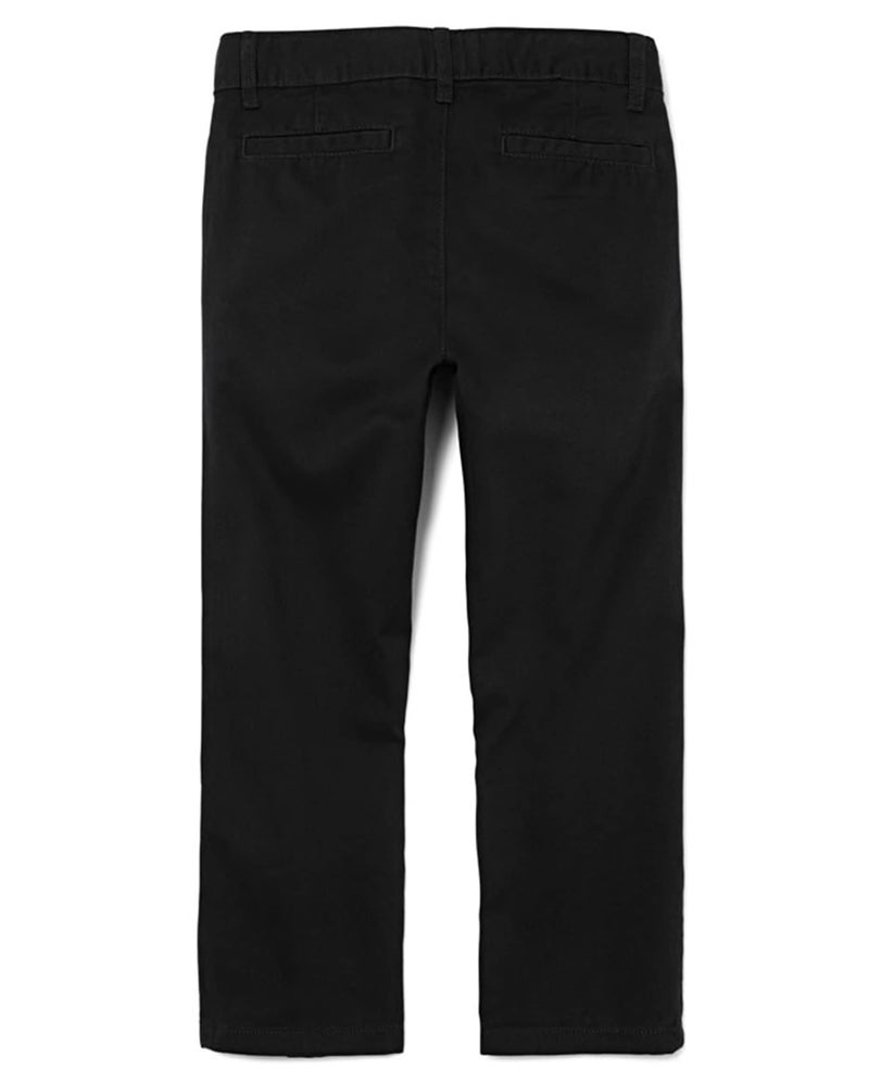 The Children's Place Boys Stretch Chino Pants,Black Single,14 - Image 3
