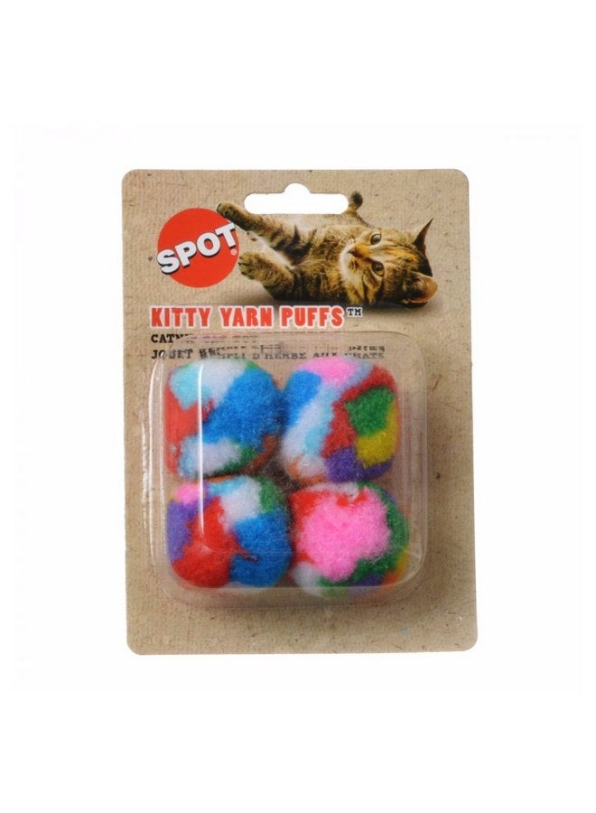 ألعاب القطط من Spot Spotnips Yarn Puffballs (عبوة من 12 قطعة)