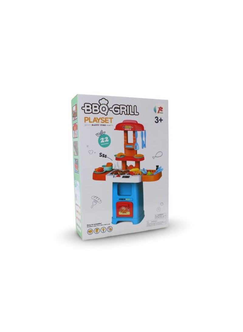 Prime BBQ Grill Playset (22 Pcs) - Image 2