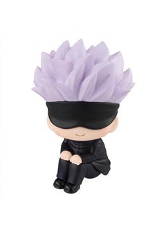 Generic Jujutsu Kaisen Satoru Gojo Action Figure Anime Figure Toy Collection Set Suitable for Car and Table Decoration  - Image 1