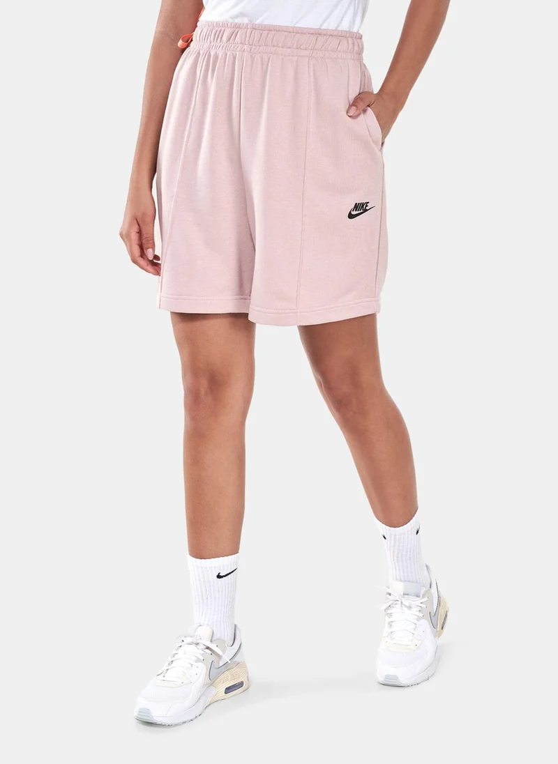 Nike Women's Sportswear High-Rise Fleece Dance Shorts