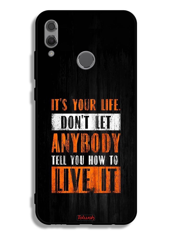 Tolwak Honor 10 Lite Protective Case Cover Its Your Life - Image 2