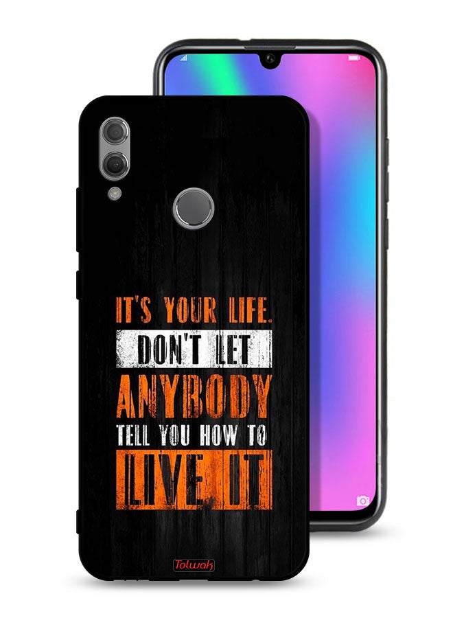 Tolwak Honor 10 Lite Protective Case Cover Its Your Life - Image 1