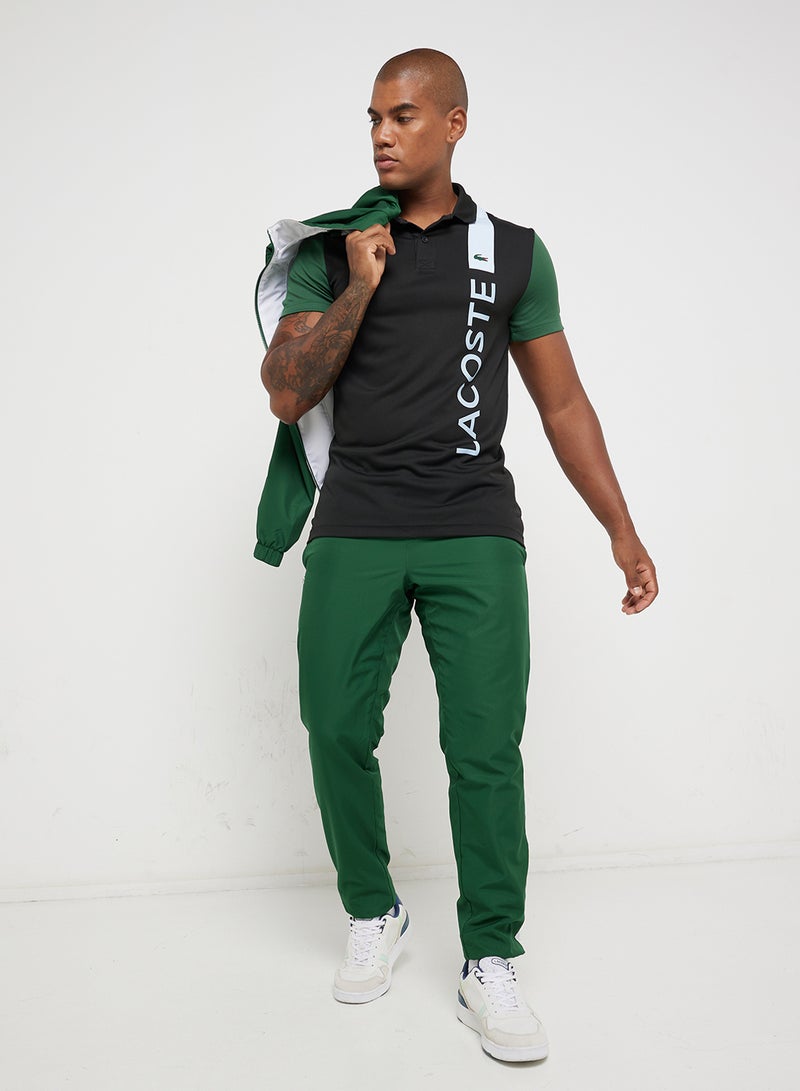 لاكوست بولو شيرت قصير بأكمام بشعار - Image 4