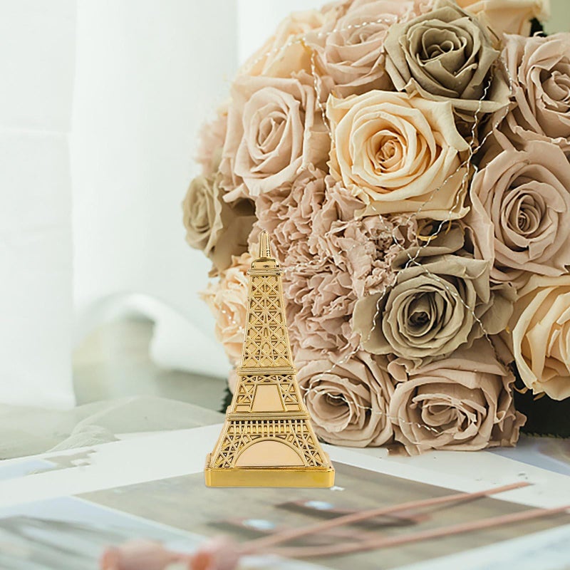 Noon EU Style Eiffel Tower Gold Wedding Favor Boxes 6 Pcs Small Candy Wrapping Containers Plastic Party Treat Set - Image 5