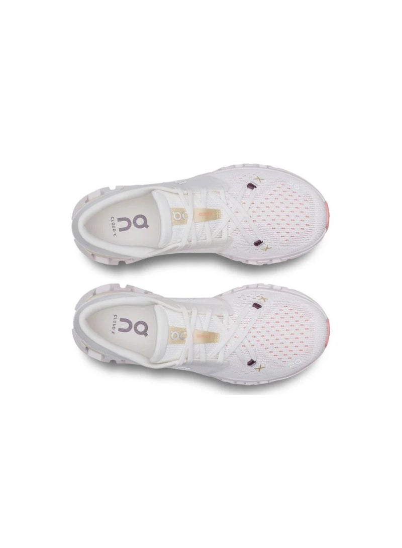 On Running Cloud X4 Women Sneaker - Ivory Sand - Image 4