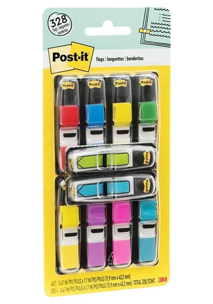 Post-it Flags Value Pack with 8 Dispensers and 48 Free Arrow Flags - Assorted Colors - Image 4