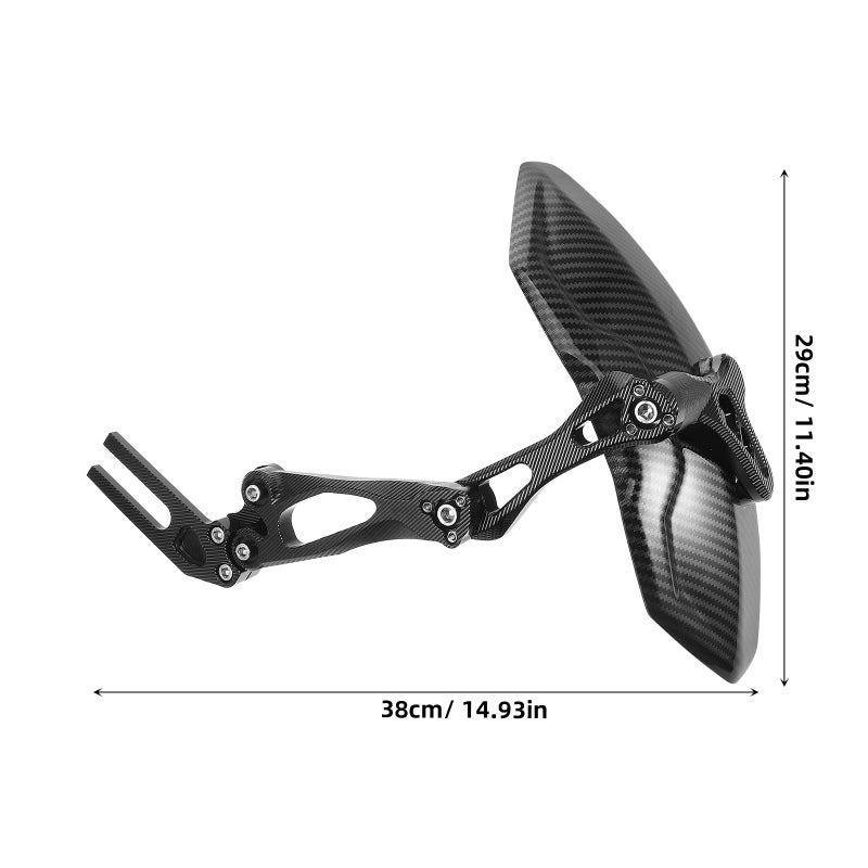 Motorcycle Rear Mud Guard Rear Splash Guard Motorcycle Mud Flap Wheels Mudguard - Image 3