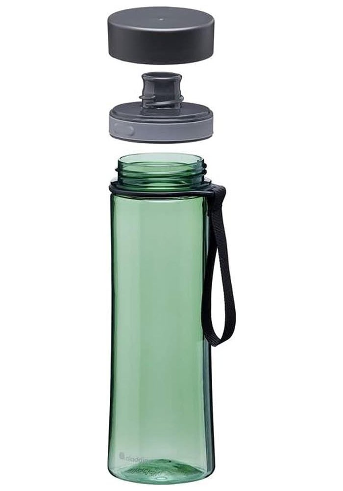 Aladdin Aveo 0.6L Leakproof Water Bottle in Basil Green - BPA-Free and Dishwasher Safe - Image 2