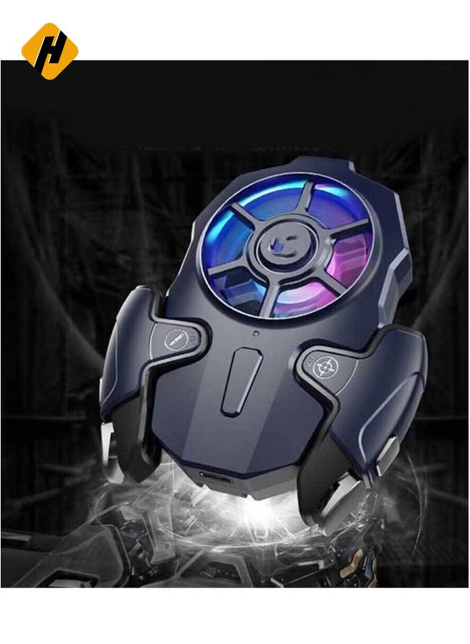 HuHa AK03 Mobile Game Controller with Fan Cooler for PUBG - Joystick Trigger for iOS & Android  - Image 5