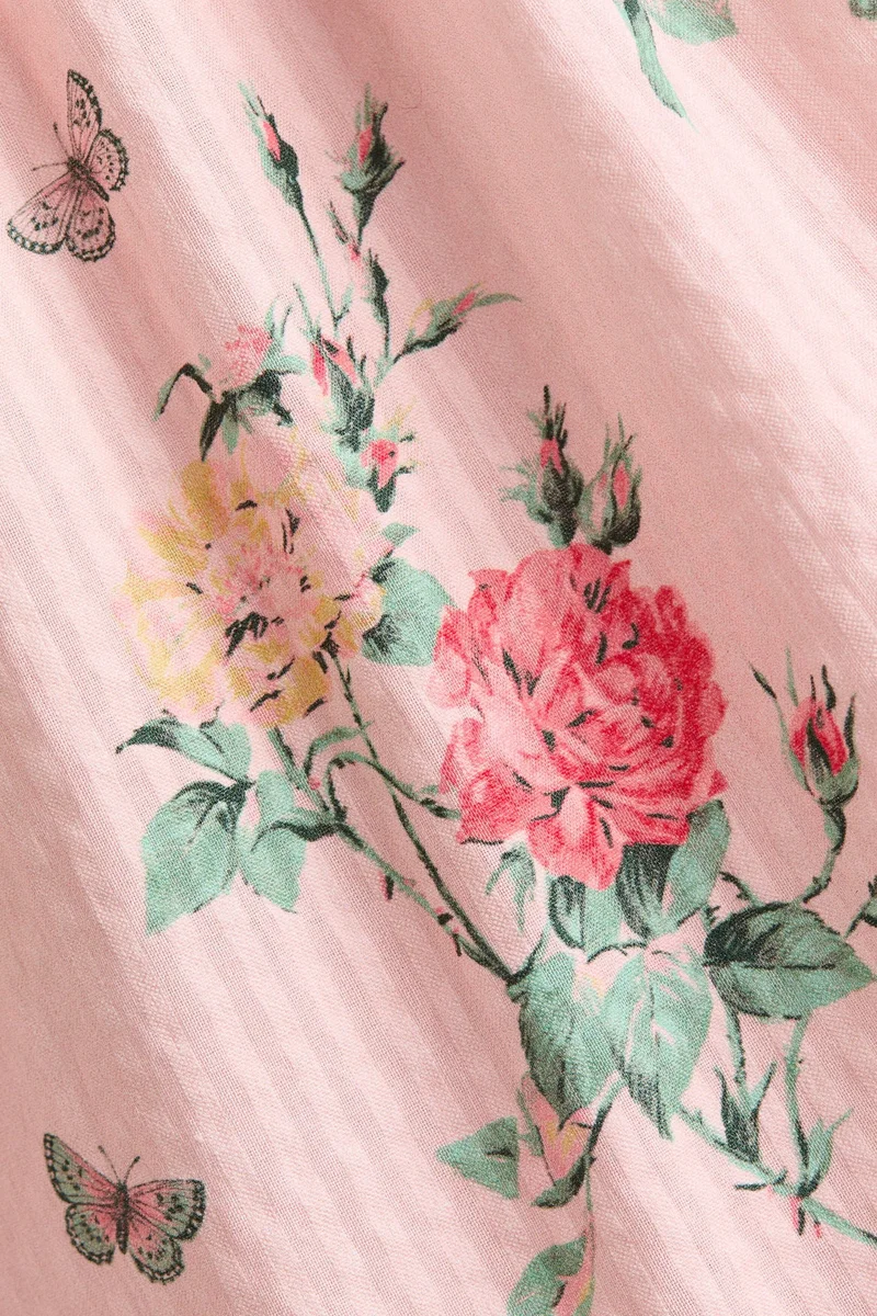 H&M Cotton seersucker dress