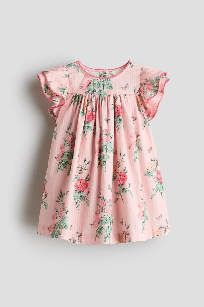 H&M Cotton seersucker dress