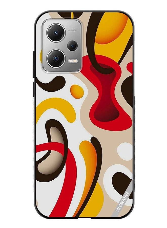 VR CREATIVE غطاء حماية لهاتف Xiaomi Redmi Note 12 بتصميم أنيق ملون - Image 1