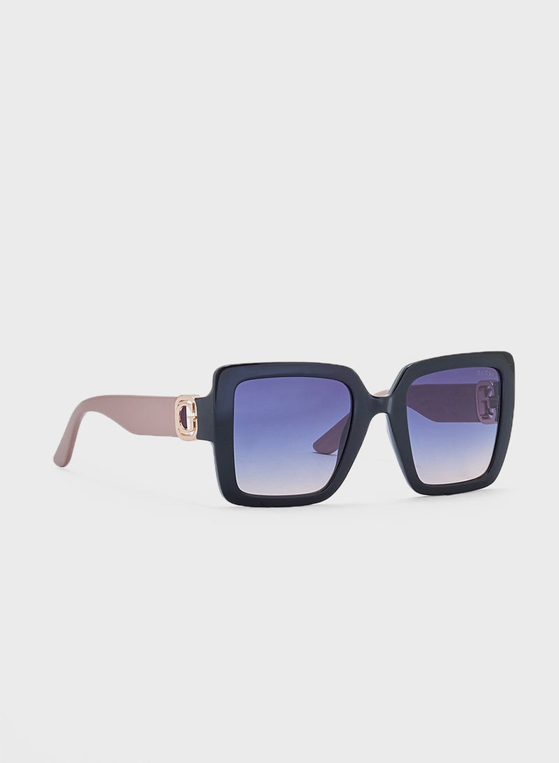 GUESS Square Uv-Protected Oversized  Sunglasses - Image 1