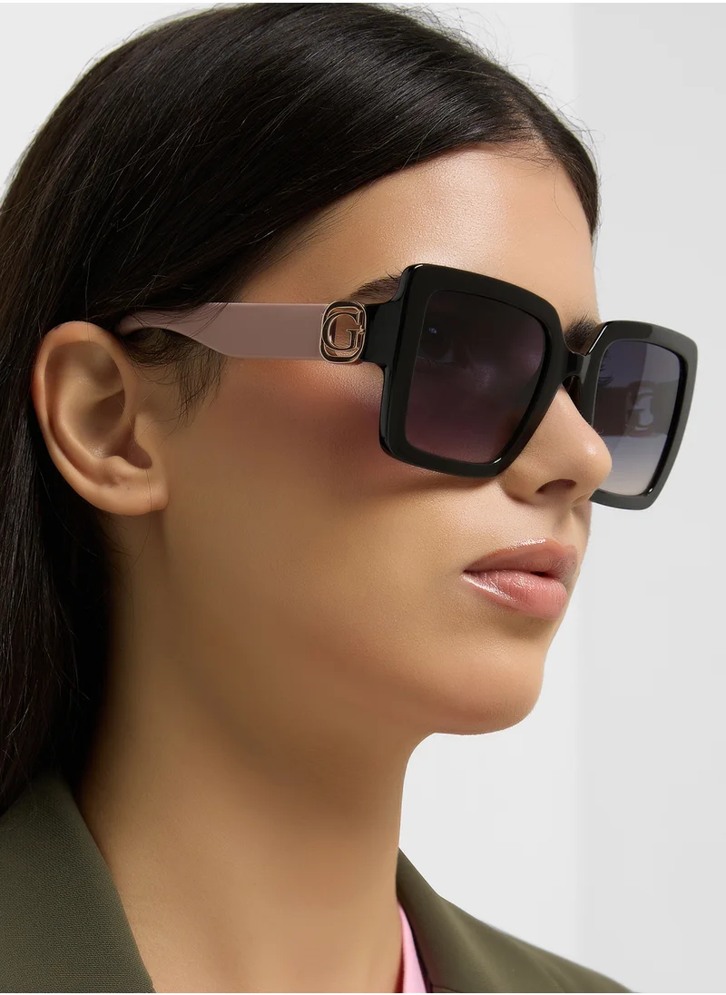 GUESS Square Uv-Protected Oversized  Sunglasses