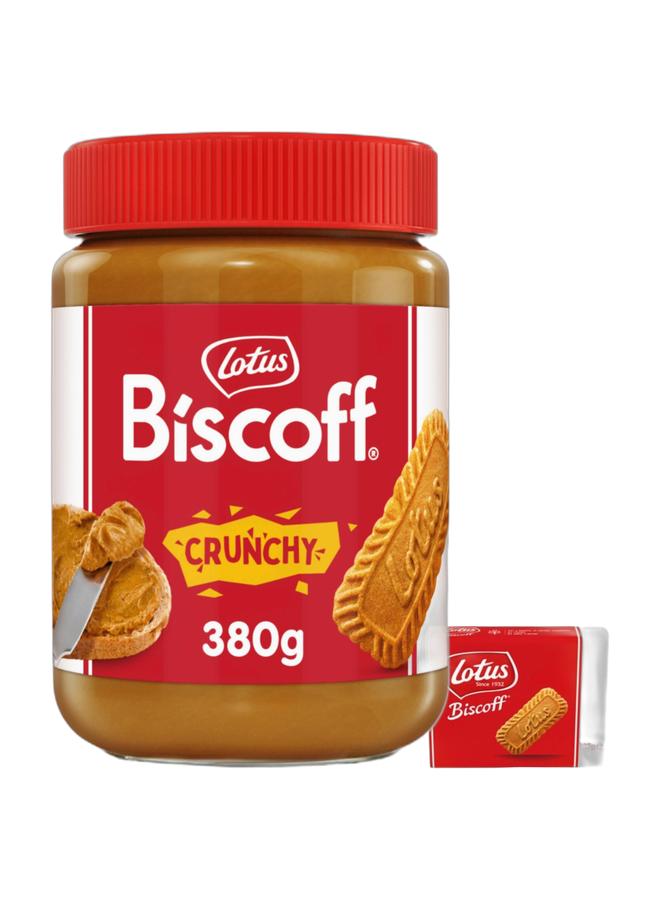 noon Biscoff Spread Crunchy 380grams & Biscoff Biscuit Original 125grams Bundle - Image 1