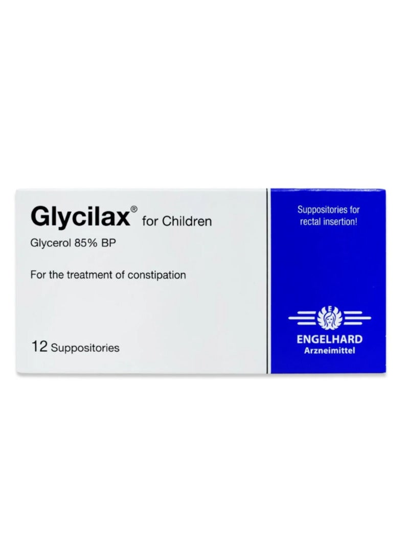 Glycilax Children Suppositories 12's