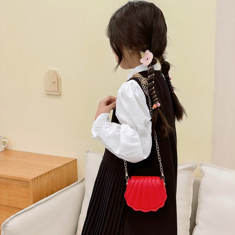 Exquisite And Fashionable Girls' Small Bag Cross-Body Cute Mini Small Fragrance Kidsren'S Shoulder Bag Chain Bag Princess Korean Style - Image 4