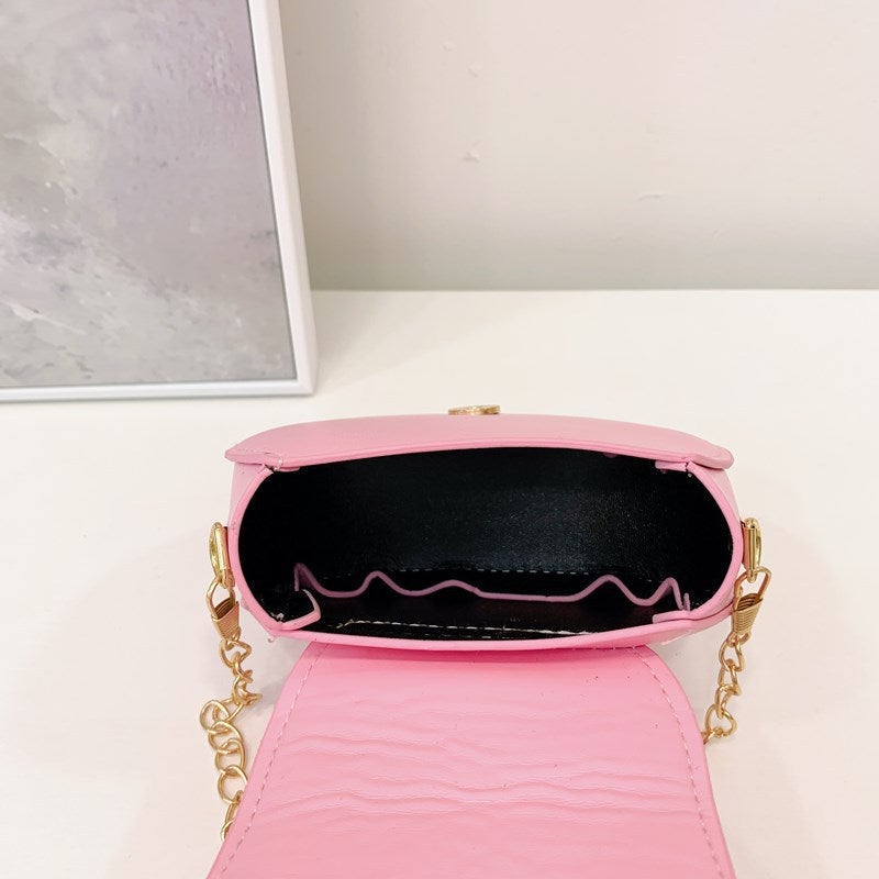 Exquisite And Fashionable Girls' Small Bag Cross-Body Cute Mini Small Fragrance Kidsren'S Shoulder Bag Chain Bag Princess Korean Style - Image 5