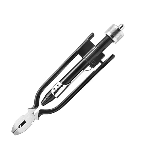 Jersvimc 6 Inch Safety Wire Twist Pliers Aircraft Wire Pliers Aviation Reversible Wire Twister Tool Industry Grade Electrical Pliers Auto Lock Fuse Pliers For Baling Tie - Image 2