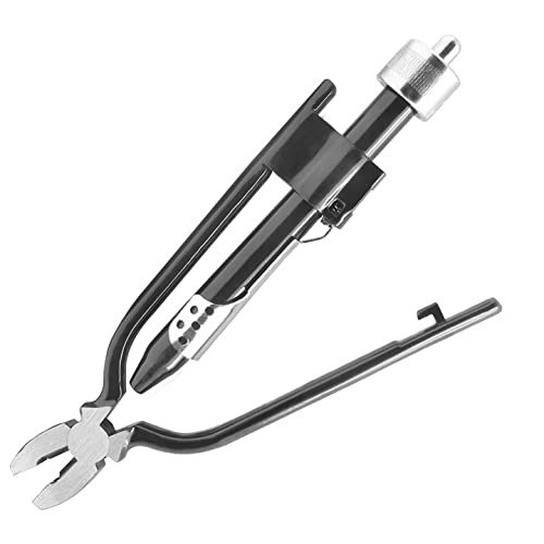 Jersvimc 6 Inch Safety Wire Twist Pliers Aircraft Wire Pliers Aviation Reversible Wire Twister Tool Industry Grade Electrical Pliers Auto Lock Fuse Pliers For Baling Tie - Image 5