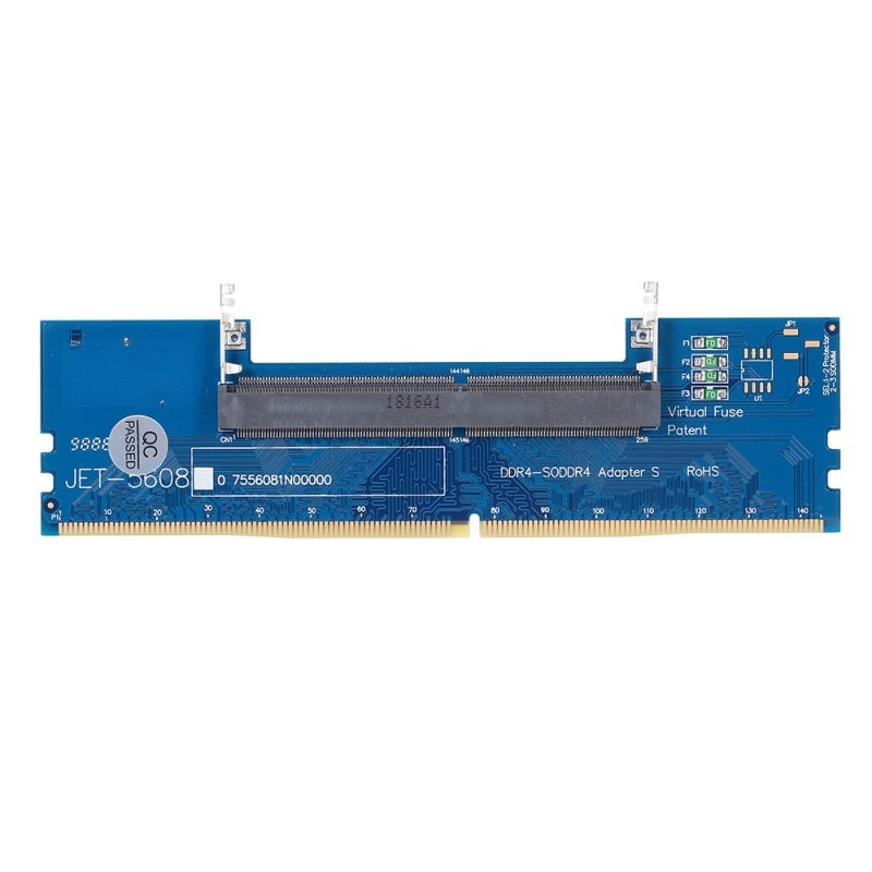 DDR4 Laptop SO-DIMM to Desktop Adapter Card Converter Memory RAM Connector Adapter Memory Tester - Image 1