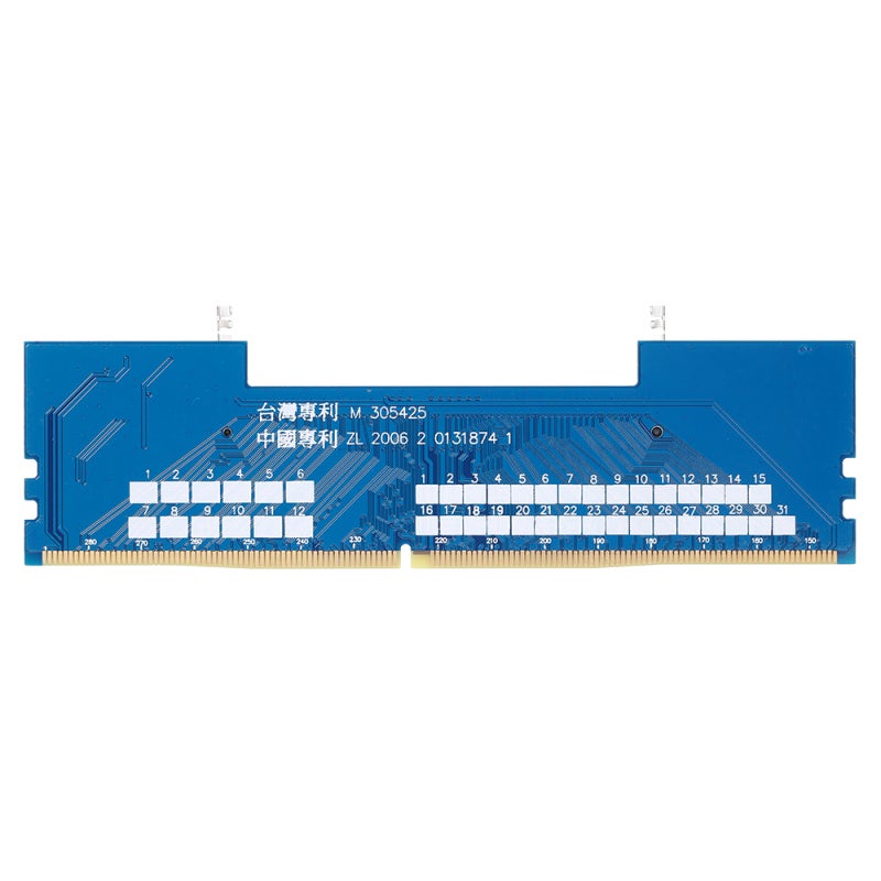 DDR4 Laptop SO-DIMM to Desktop Adapter Card Converter Memory RAM Connector Adapter Memory Tester - Image 2